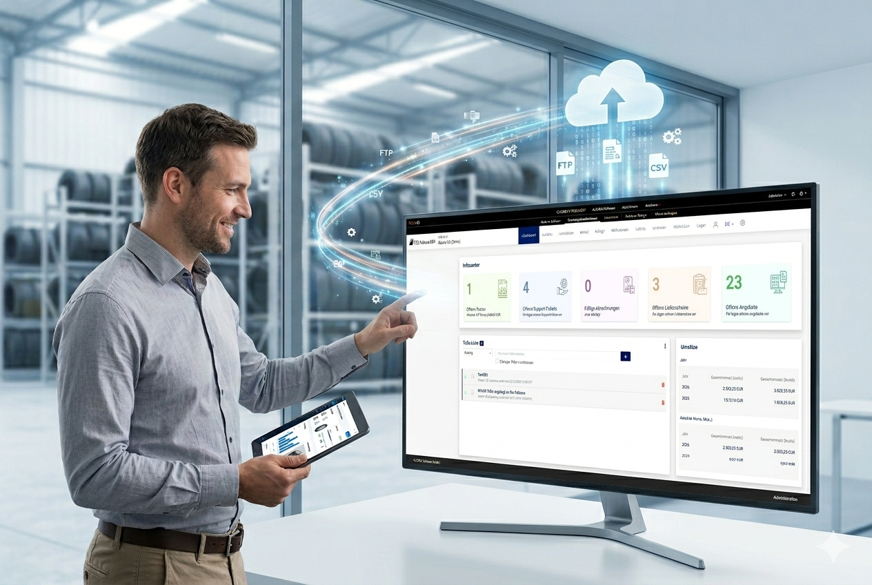 TEC FakturaERP ERP Dashboard